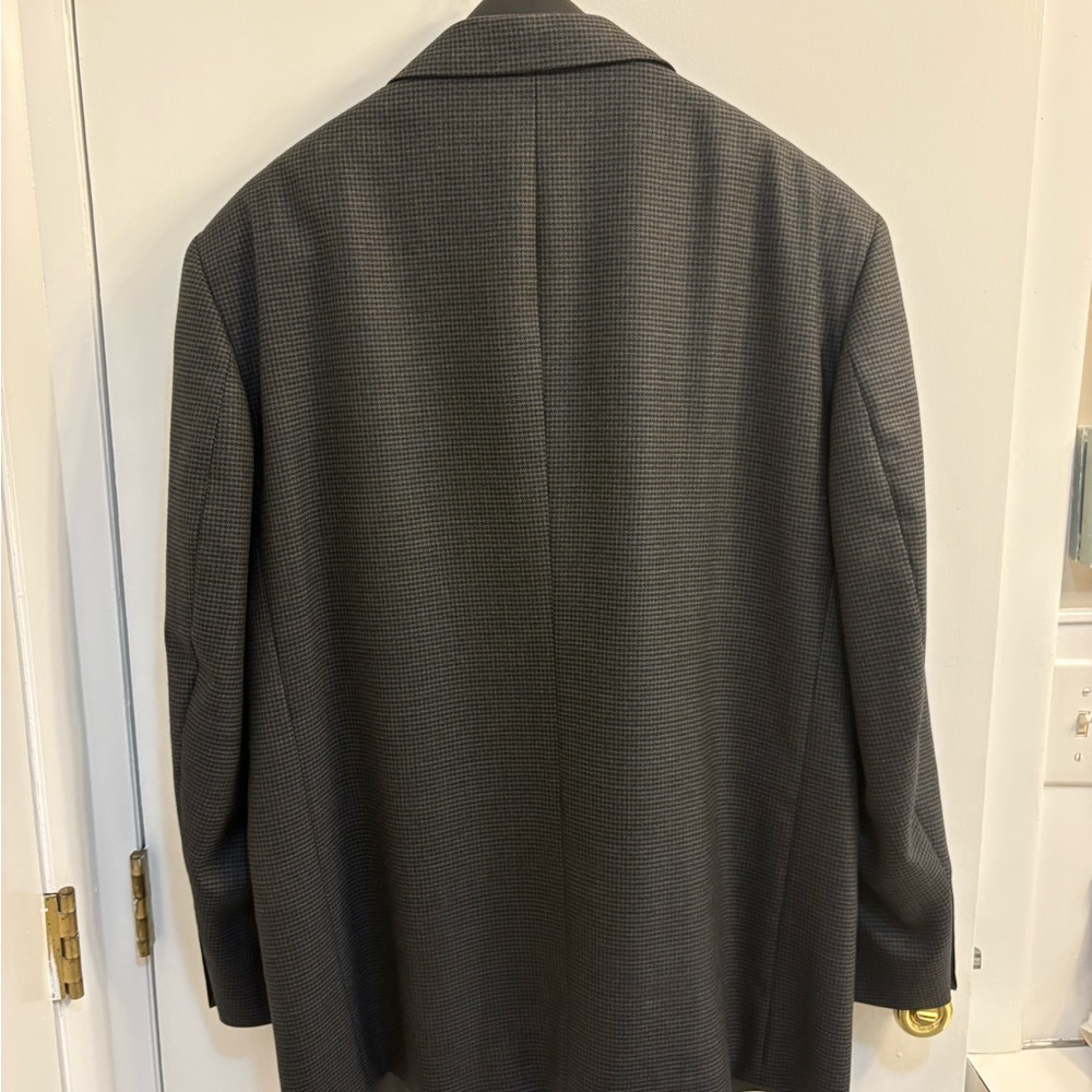 Geoffrey Beene Gray Patterned Blazer - image 3